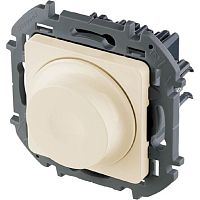 Светорегулятор поворотный без рамки Legrand Inspiria 5-300Вт слоновая кость картинка